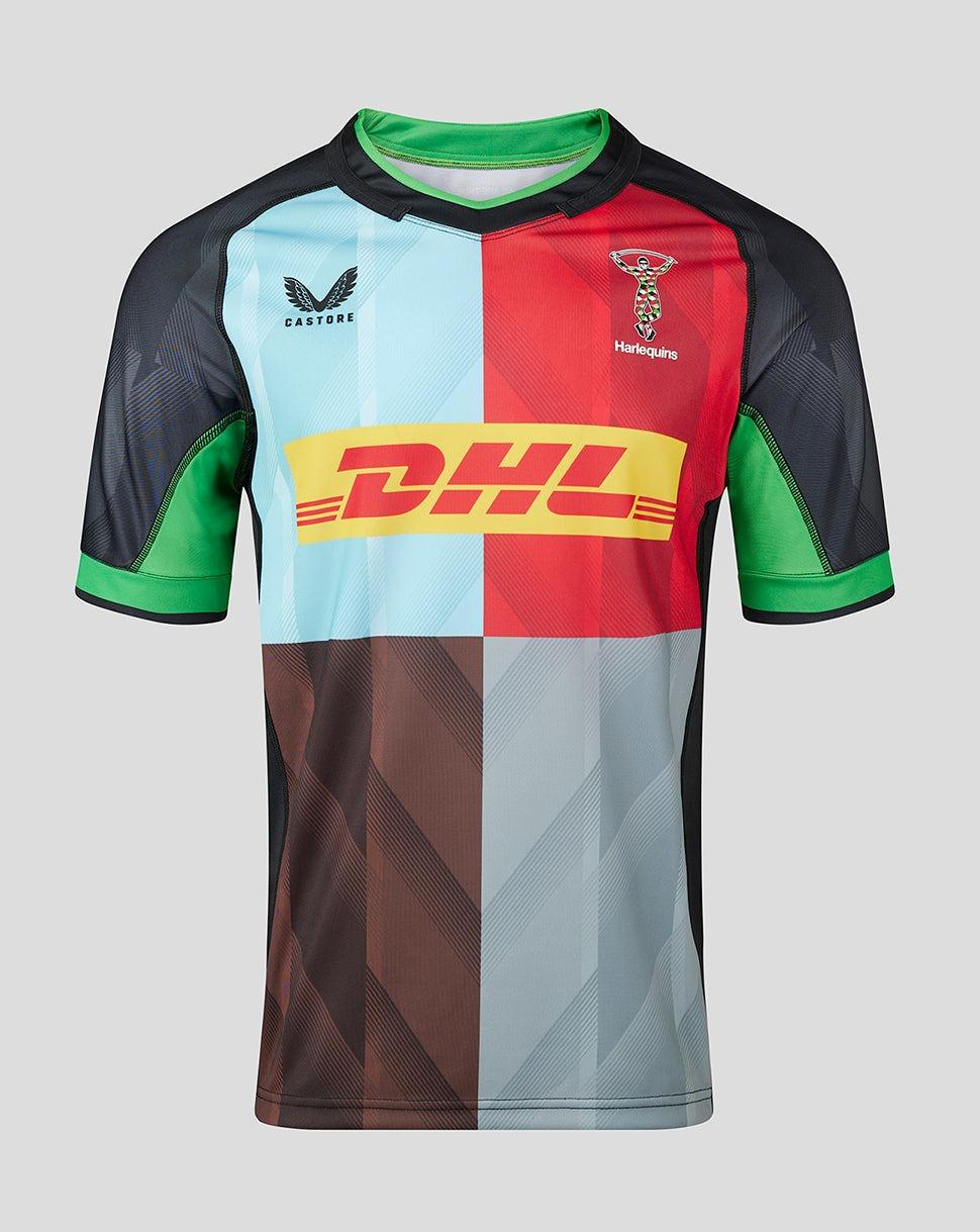 Castore Harlequins Mens Home Rugby Shirt 