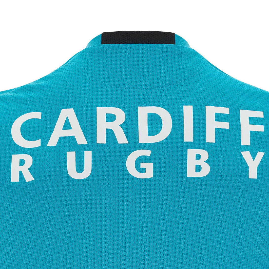 Macron Cardiff Rugby Mens Training Poly T Shirt