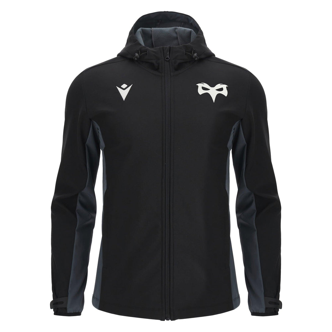 Macron Ospreys Rugby Mens Heavy Softshell Jacket 