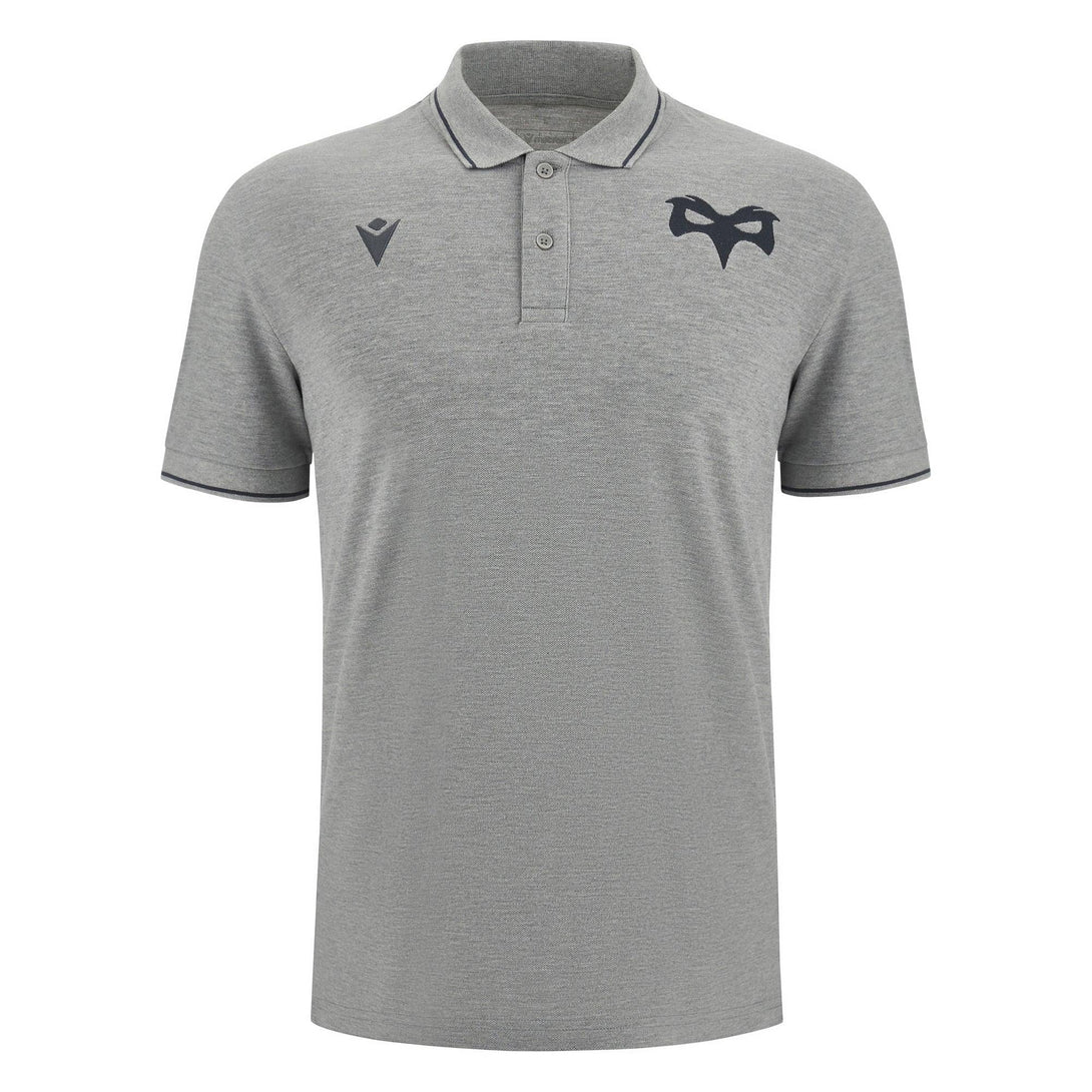 Macron Ospreys Rugby Mens Leisure Polo 