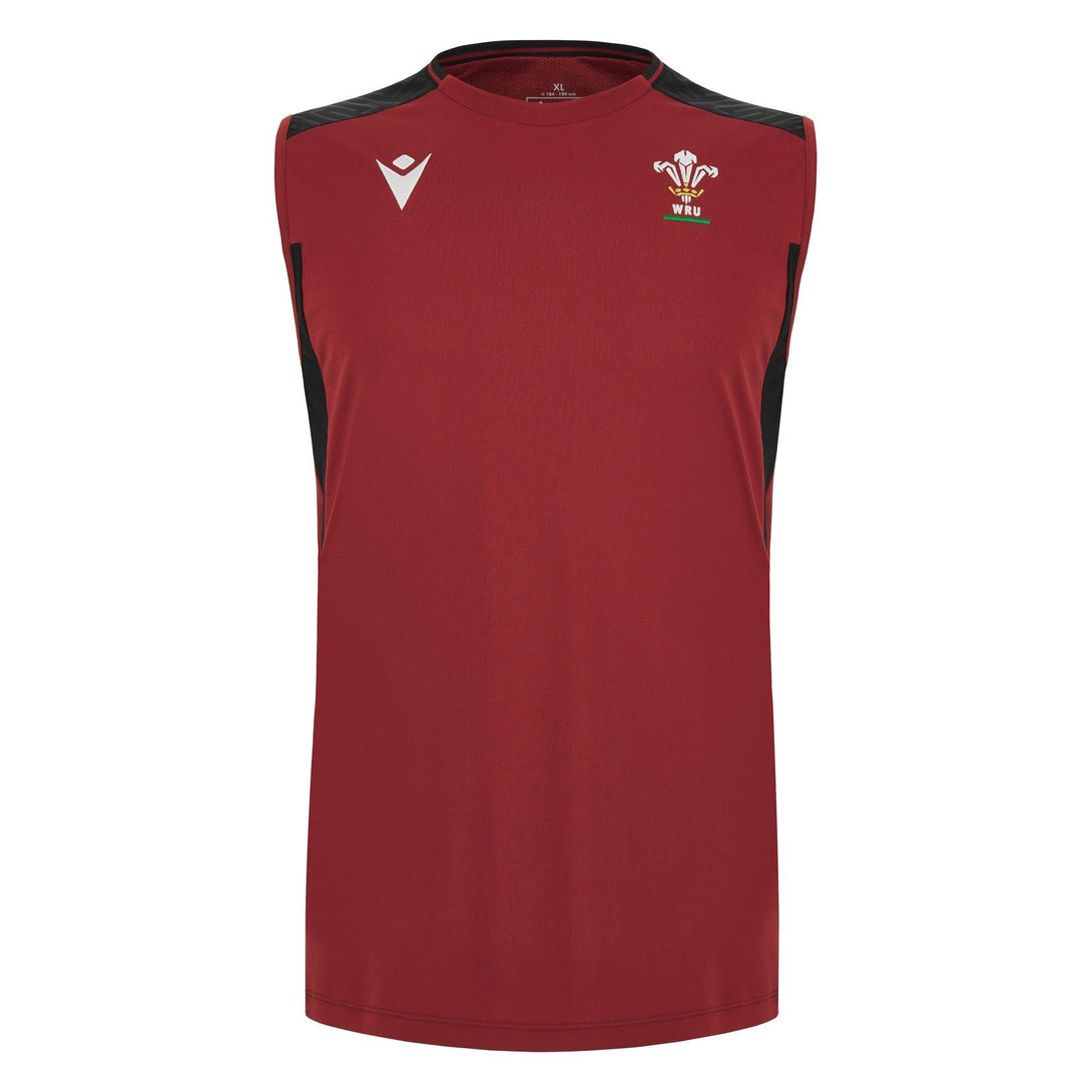 Macron Wales Rugby WRU 2024 Mens Training Vest