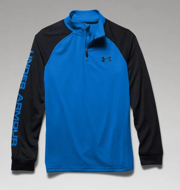 Under Armour Kids Tech 1/4 Zip Long sleeve T-Shirt