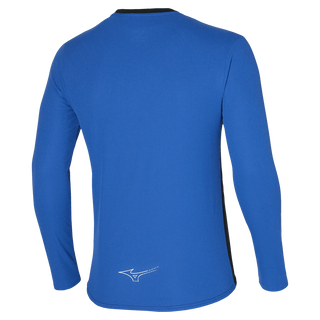 Mizuno Mens DRYAEROFLOW Half Zip - Blue / Black