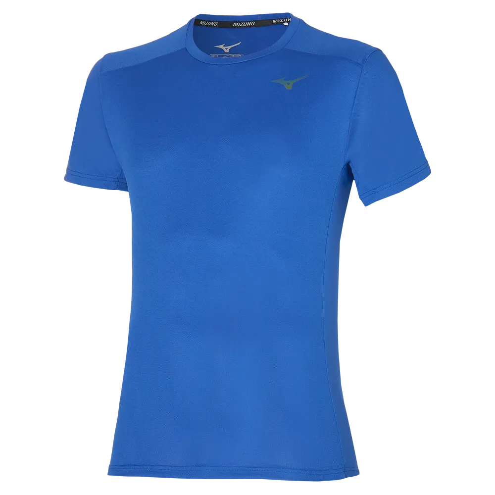 Mizuno Mens Two Loop 88 Gym T-Shirt - Turkish Sea Blue