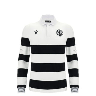 Macron Barbarians 23/24 Kids Home Cotton LS Rugby Shirt