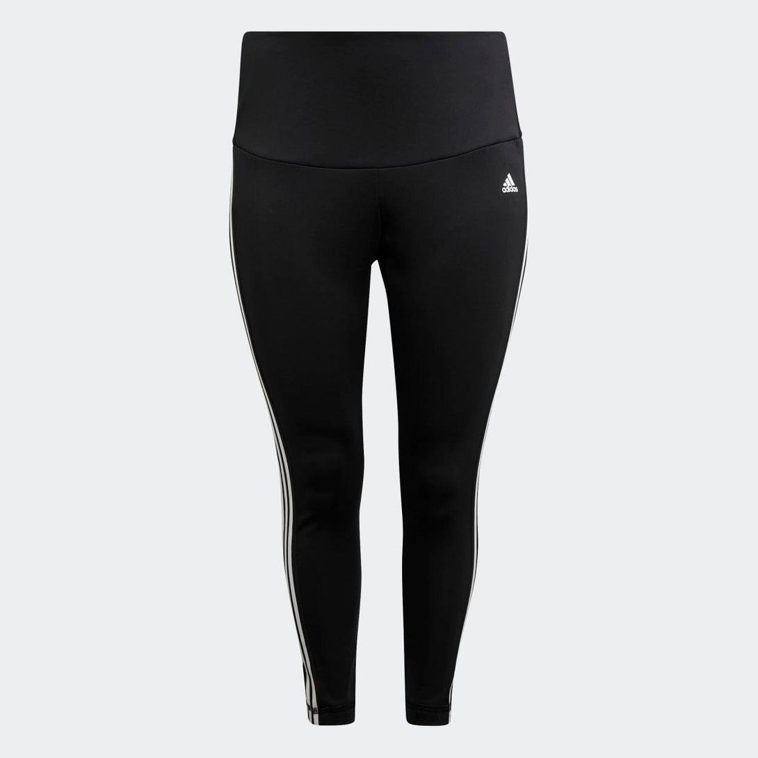 adidas Womens Designed To Move High-Rise 3-Stripes ⅞ Sport Leggings