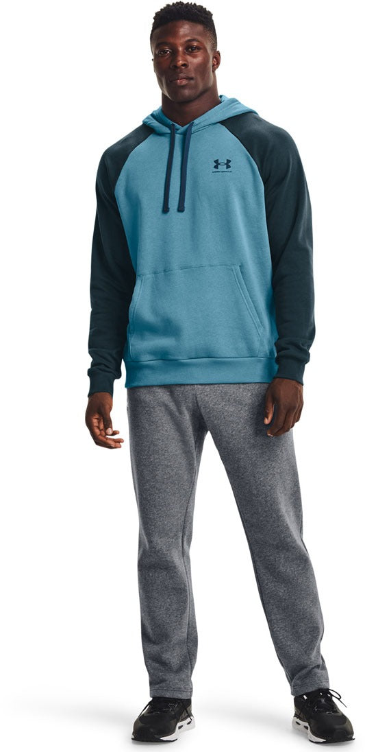 Under Armour Mens Rival Fleece Colourblock Hoody