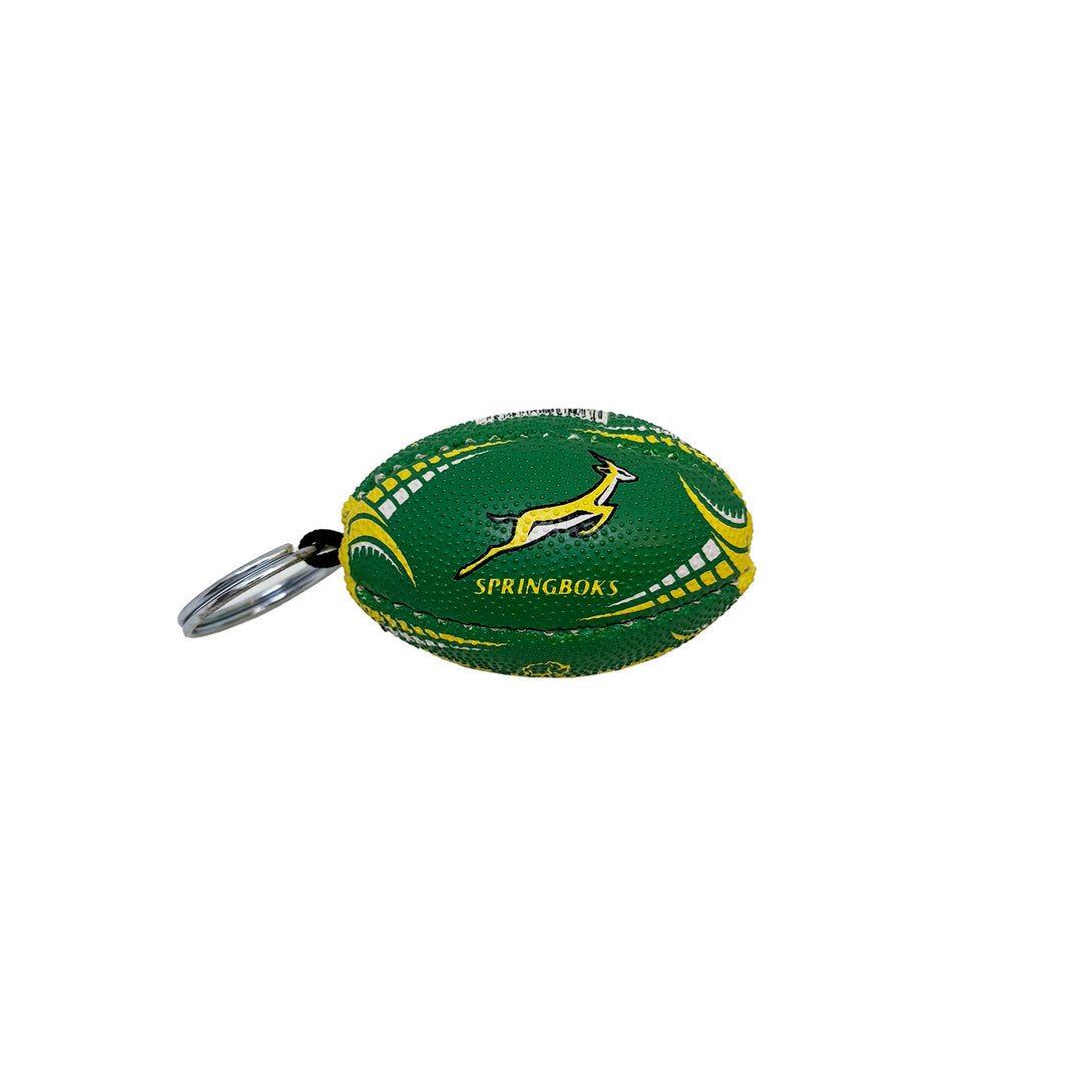 Rhino South Africa Springboks Supporters Rugby Ball Keyring