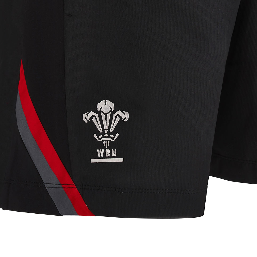 Macron Wales WRU 22/23 Rugby Training Micro Bermuda Shorts