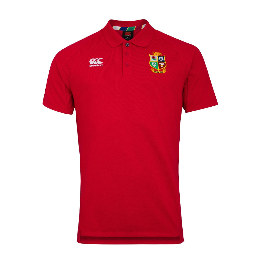 Rugby Heaven British & Irish Lions Mens Pique Polo - www.rugby-heaven.co.uk