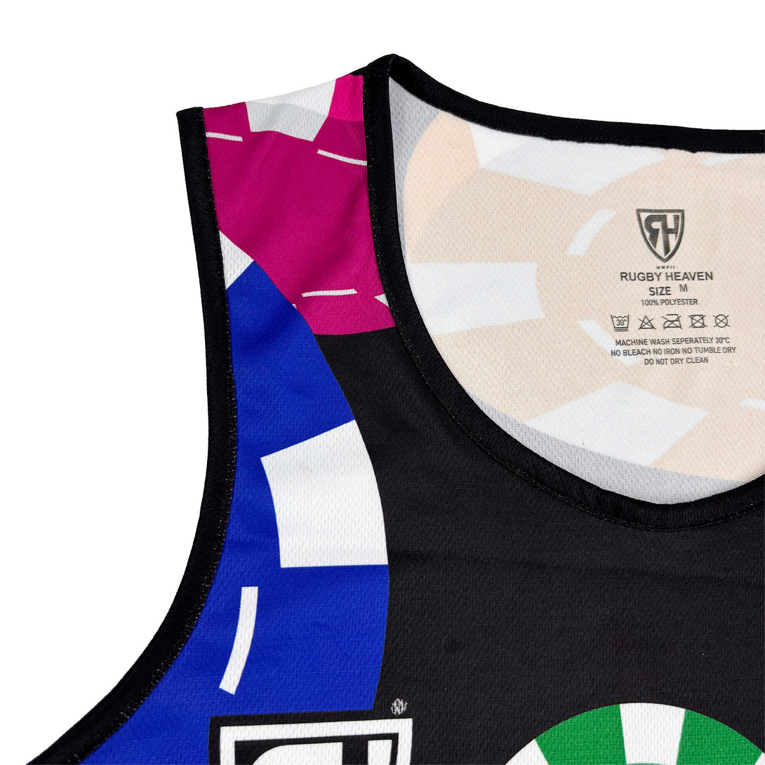 Las Vegas Wild Jokers Mens Rugby Vest