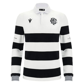 Macron Barbarian 23/24 Mens Home Cotton LS Rugby Shirt