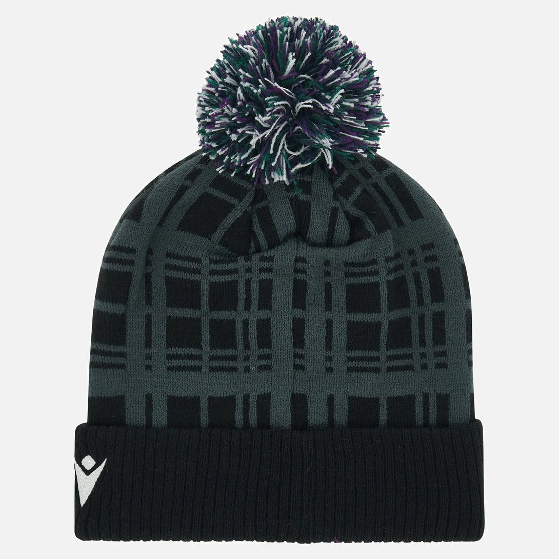 Macron Scotland SRU Pom Pom Beanie Black