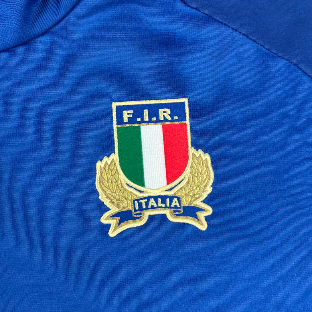 Macron Italy FIR 23/24 Mens Rugby Half Zip Training Top