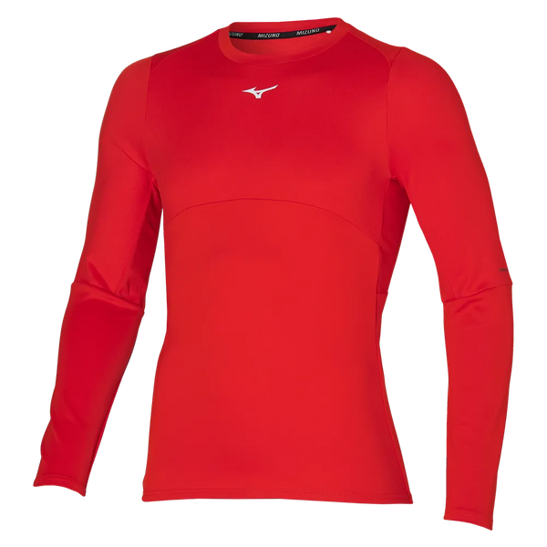 Mizuno Mens BT Long Sleeve Fiery Red J2GA257062