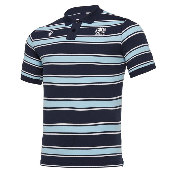 Macron Scotland Mens Leisure Polycotton Polo