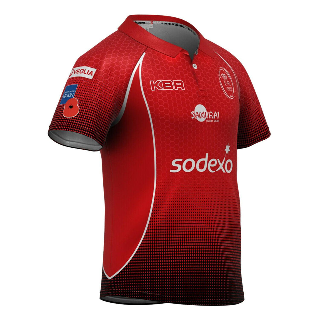 Samurai Mens Army Rugby Union Rugby Shirt