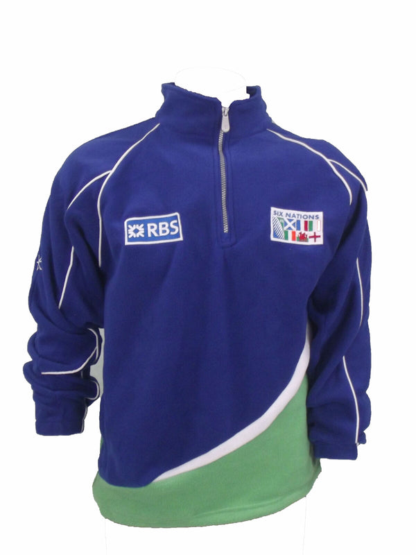 Rbs 6 Nations 1/4 Zip Fleece Adults