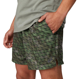 ASICS Mens 7" All Over Print Training Shorts