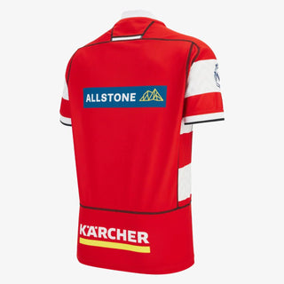 Macron Gloucester Rugby 2025/26 Mens Home Rugby Shirt