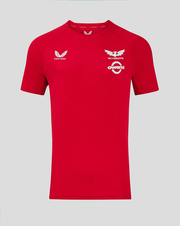 Castore Scarlets Rise Pro Players Short Sleeve T-Shirt