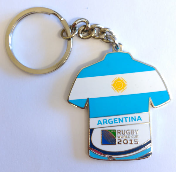 Rwc 2015 Argentina Flag Keyring