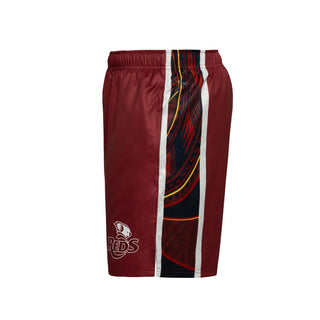 Canterbury Queensland Reds 2025 Mens Pasifika Gym Shorts