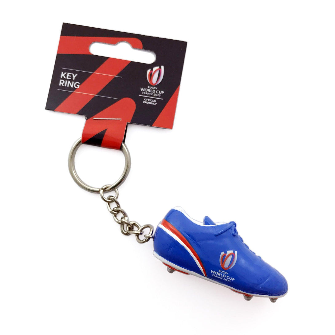 Rugby World Cup 2023 Blue Rugby Boots Keyring