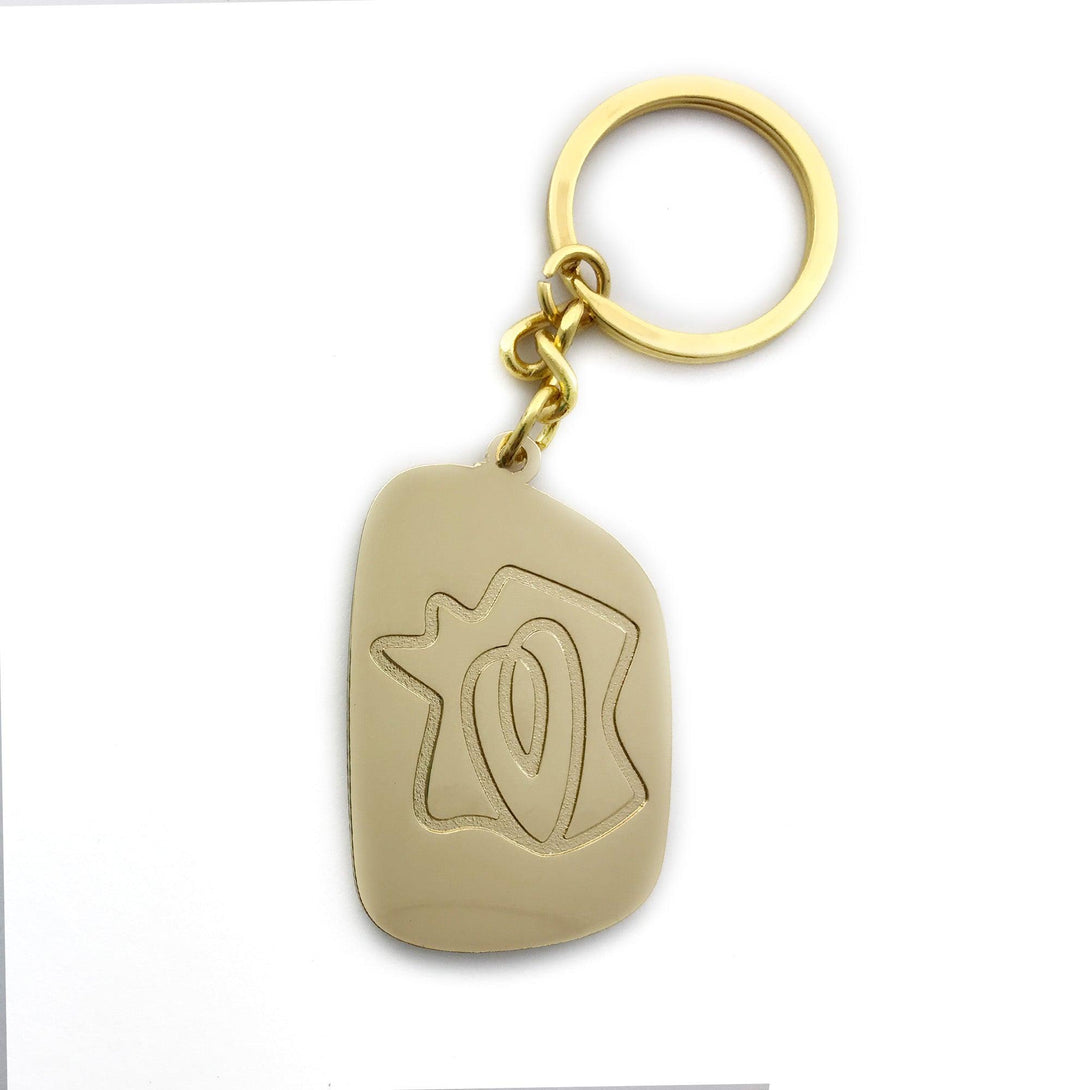 Rugby World Cup 2023 Gold Logo Keyring