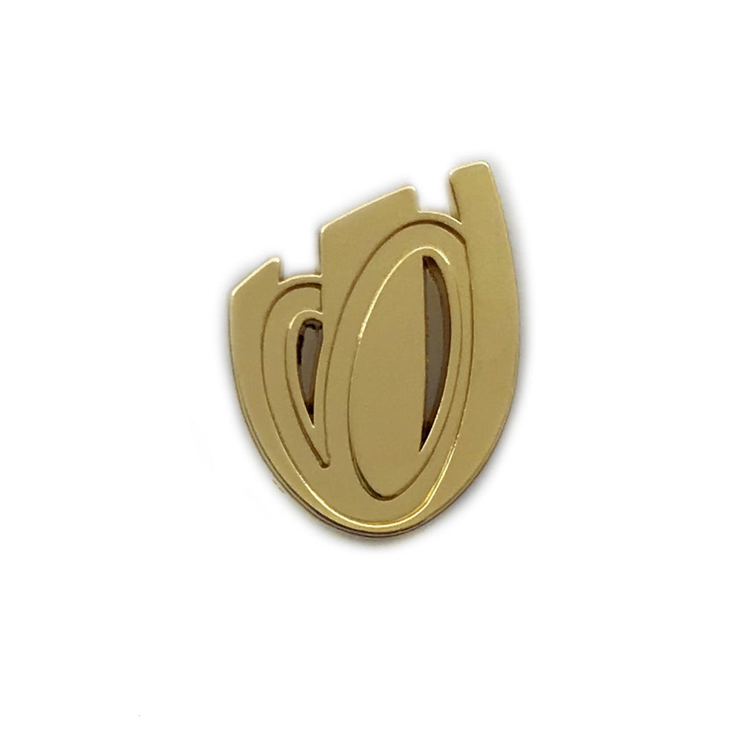 Rugby World Cup 2023 Gold Logo Pin