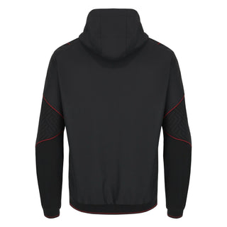Macron Wales Rugby WRU 2024 Mens Travel Full Zip Hoody