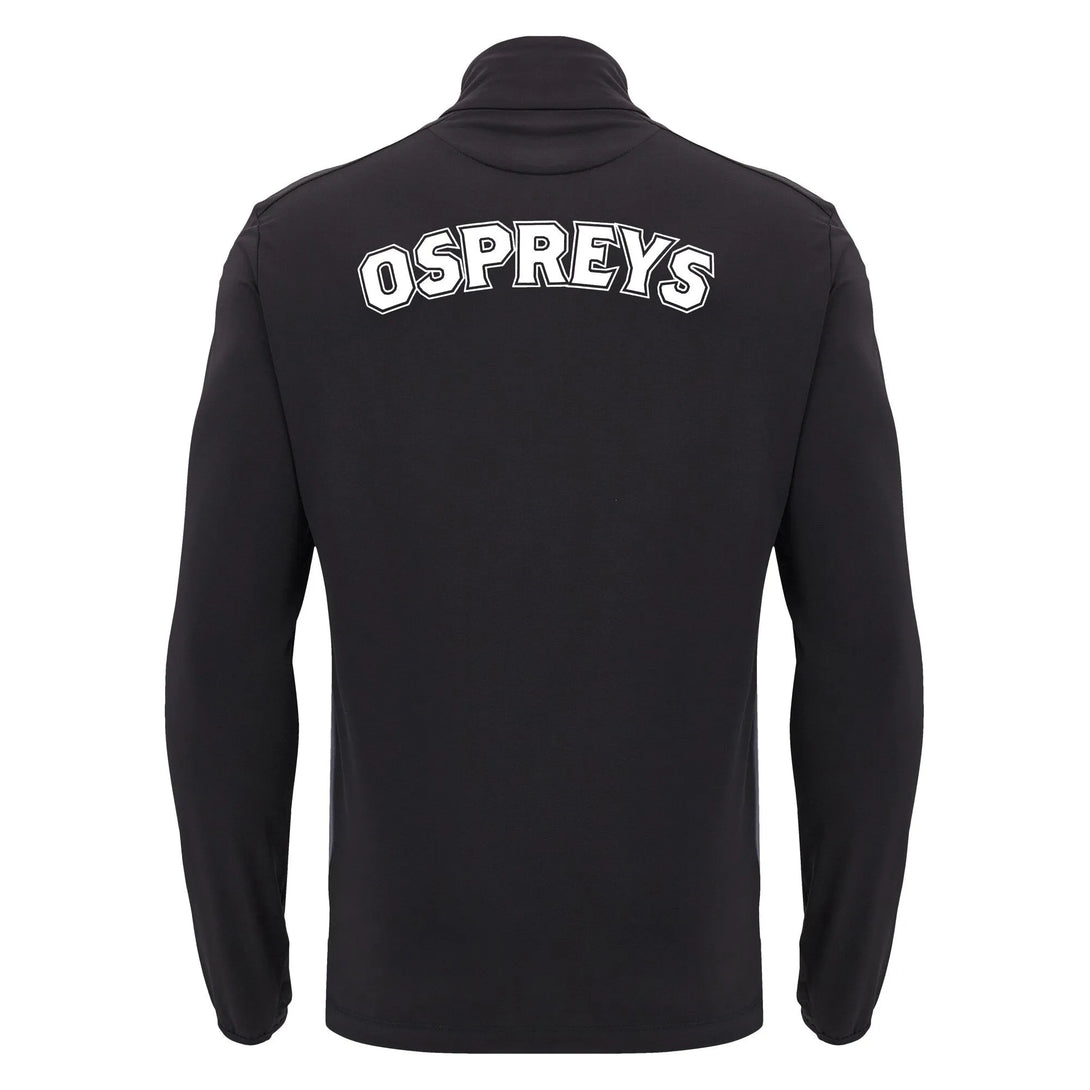 Macron Ospreys Rugby 2024/25 Adults Training ¼ Zip Top