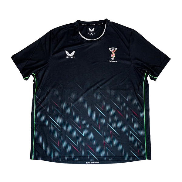 Castore Harlequins Rugby Short Sleeve Training T-Shirt