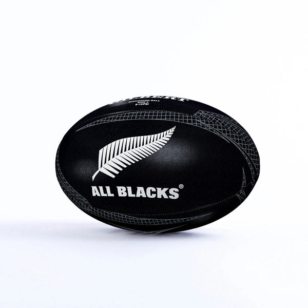 Gilbert All Blacks New Zealand Supporters Rugby Ball - Size 4