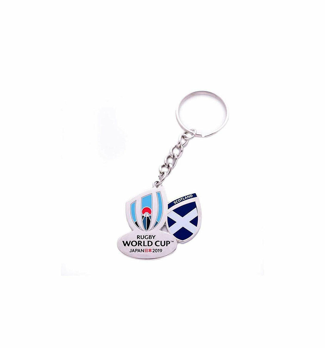 RWC19 Flag Keyring Scotland