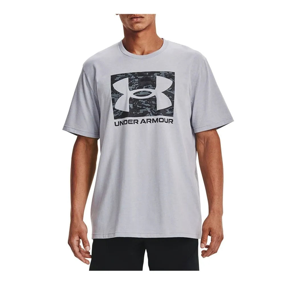 Under Armour Mens Camo Boxed Logo T-Shirt