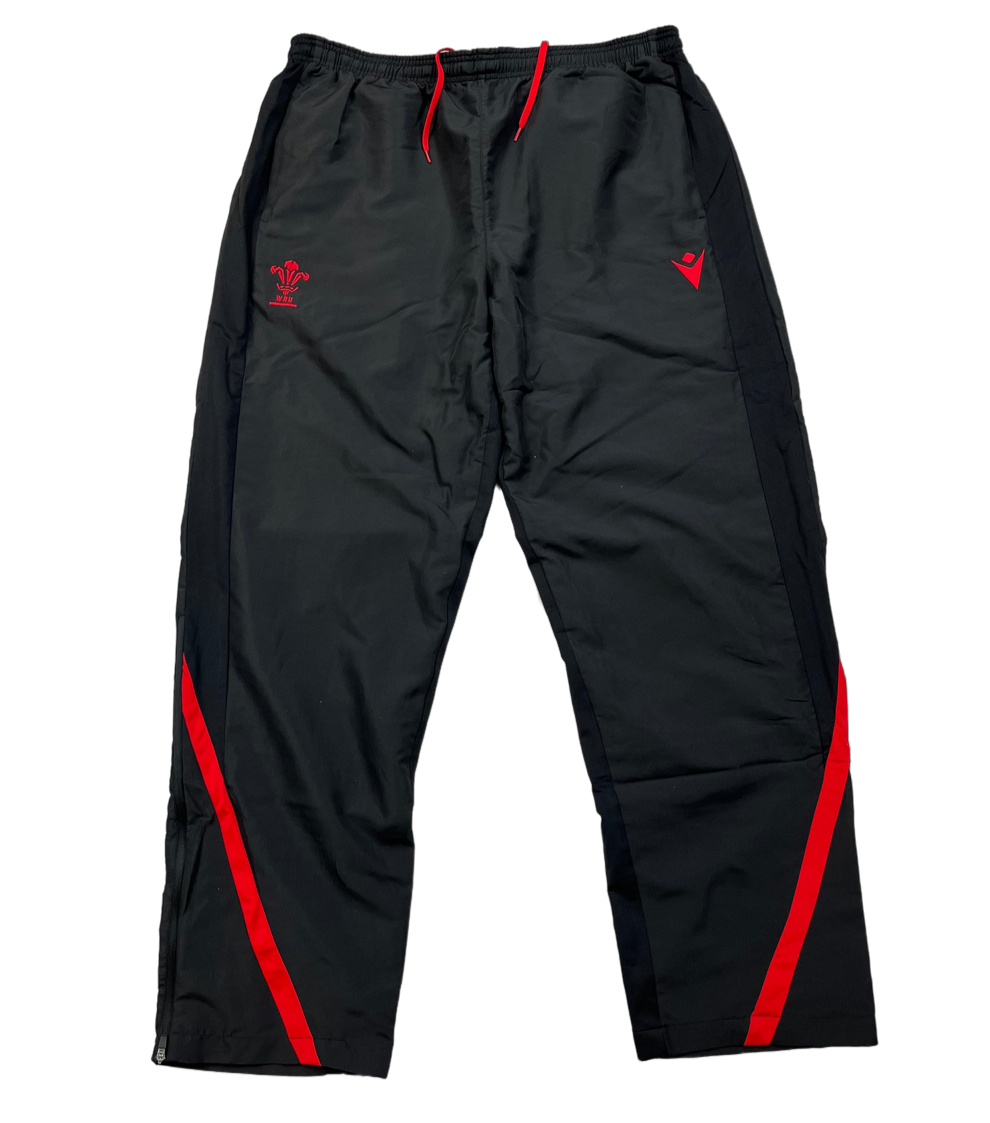 Macron Wales WRU 21 Mens Travel Track Bottoms