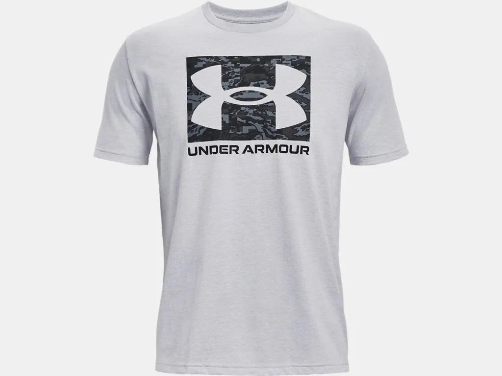 Under Armour Mens Camo Boxed Logo T-Shirt