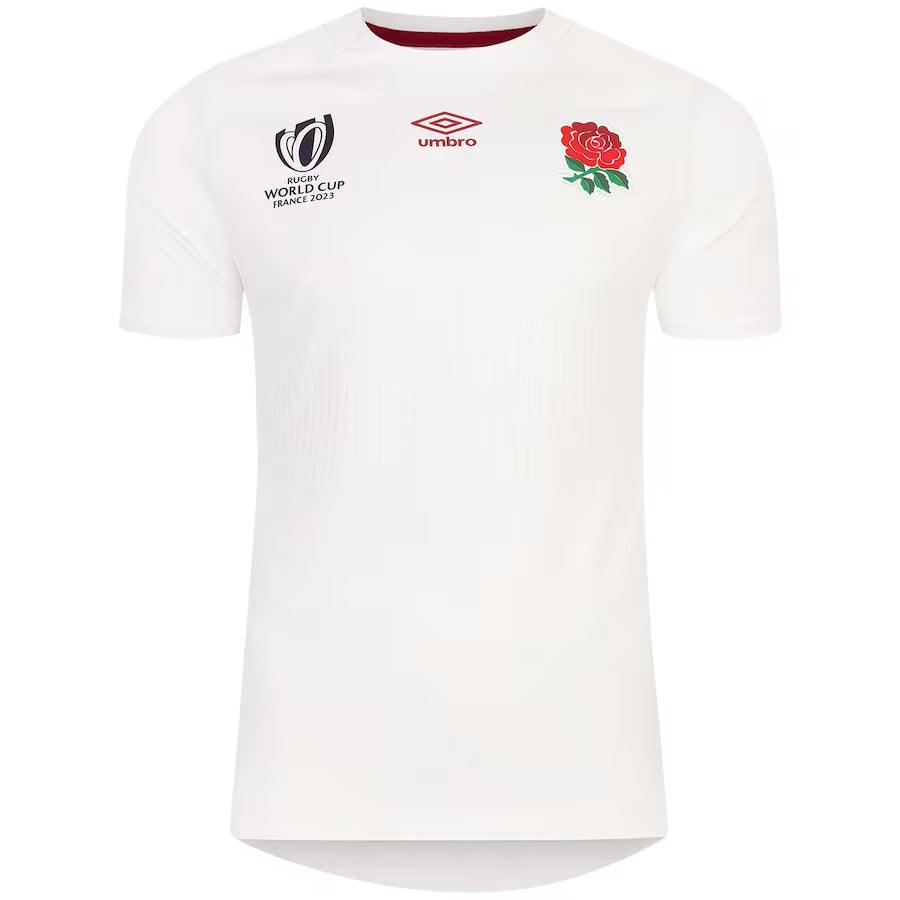 Umbro England Kids Rugby World Cup 2023 Home Rugby Shirt