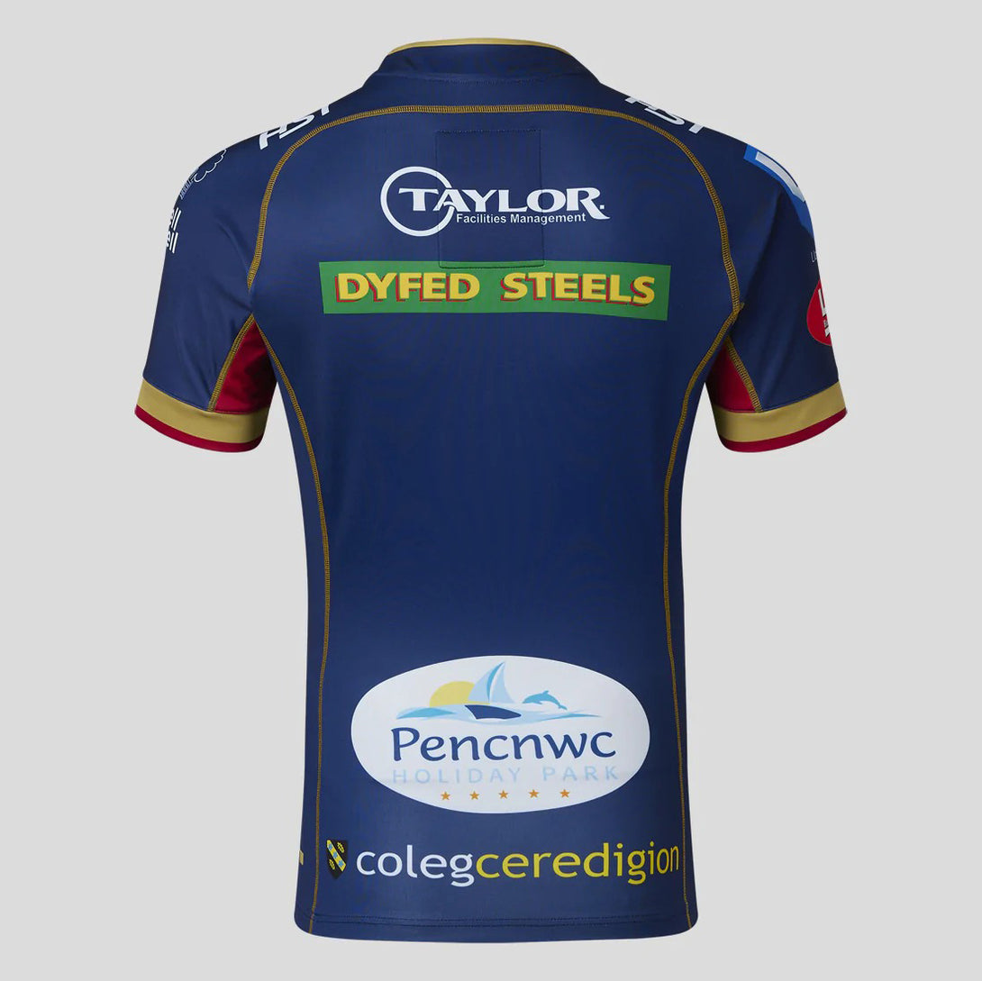 Castore Scarlets Mens Away Rugby Shirt