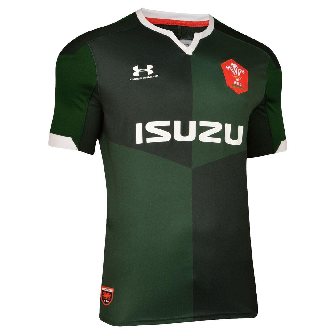 Under Armour Wales WRU Mens Authentic Airvent Away Rugby Shirt