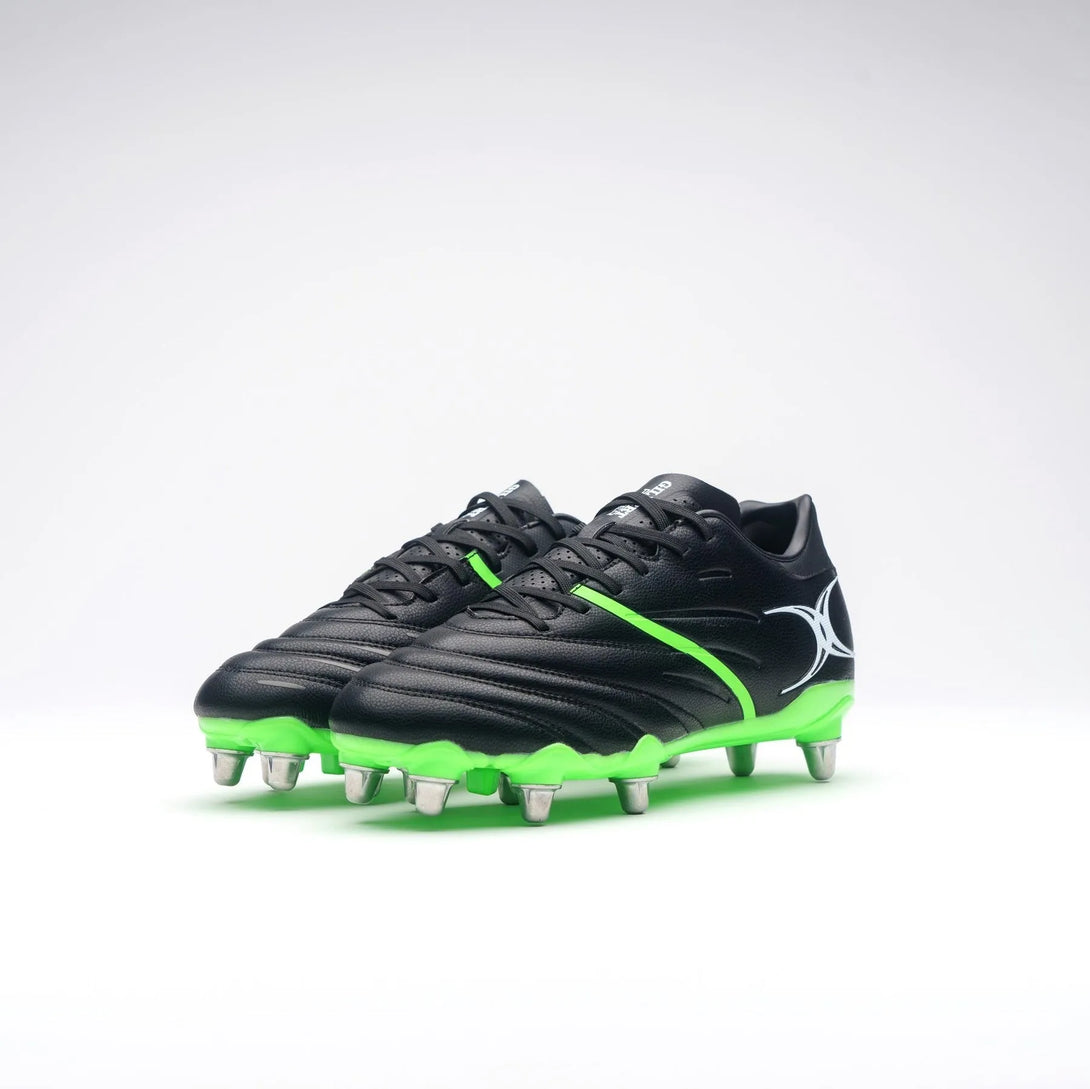 Gilbert X20 Power 8 Stud Adults Soft Ground Rugby Boots 