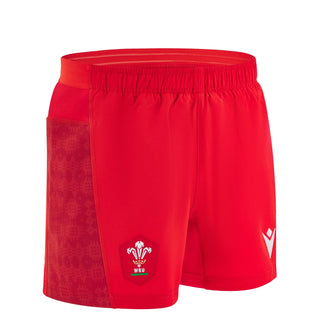 Macron Wales WRU 2025/26 Kids Home Rugby Shorts