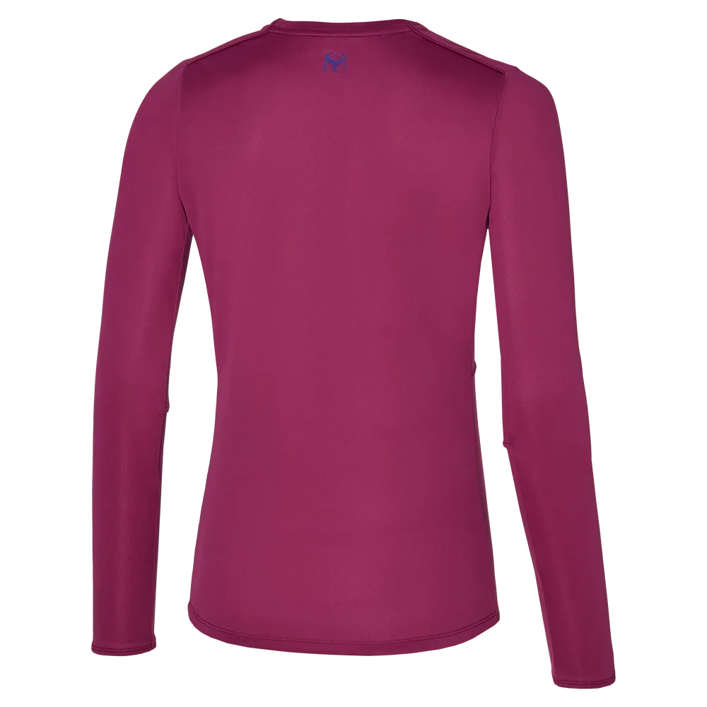 Mizuno Womens Two Loop 88 Gym T-Shirt - Magenta Haze