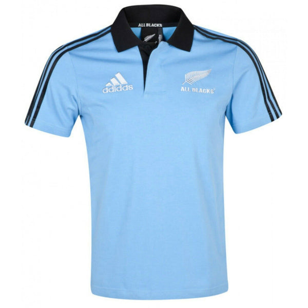 New Zealand All Blacks 2013/14 S/S Adults Joy Blue Polo Shirt