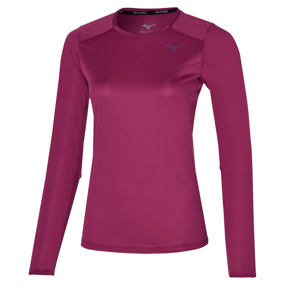 Mizuno Womens Two Loop 88 Gym T-Shirt - Magenta Haze