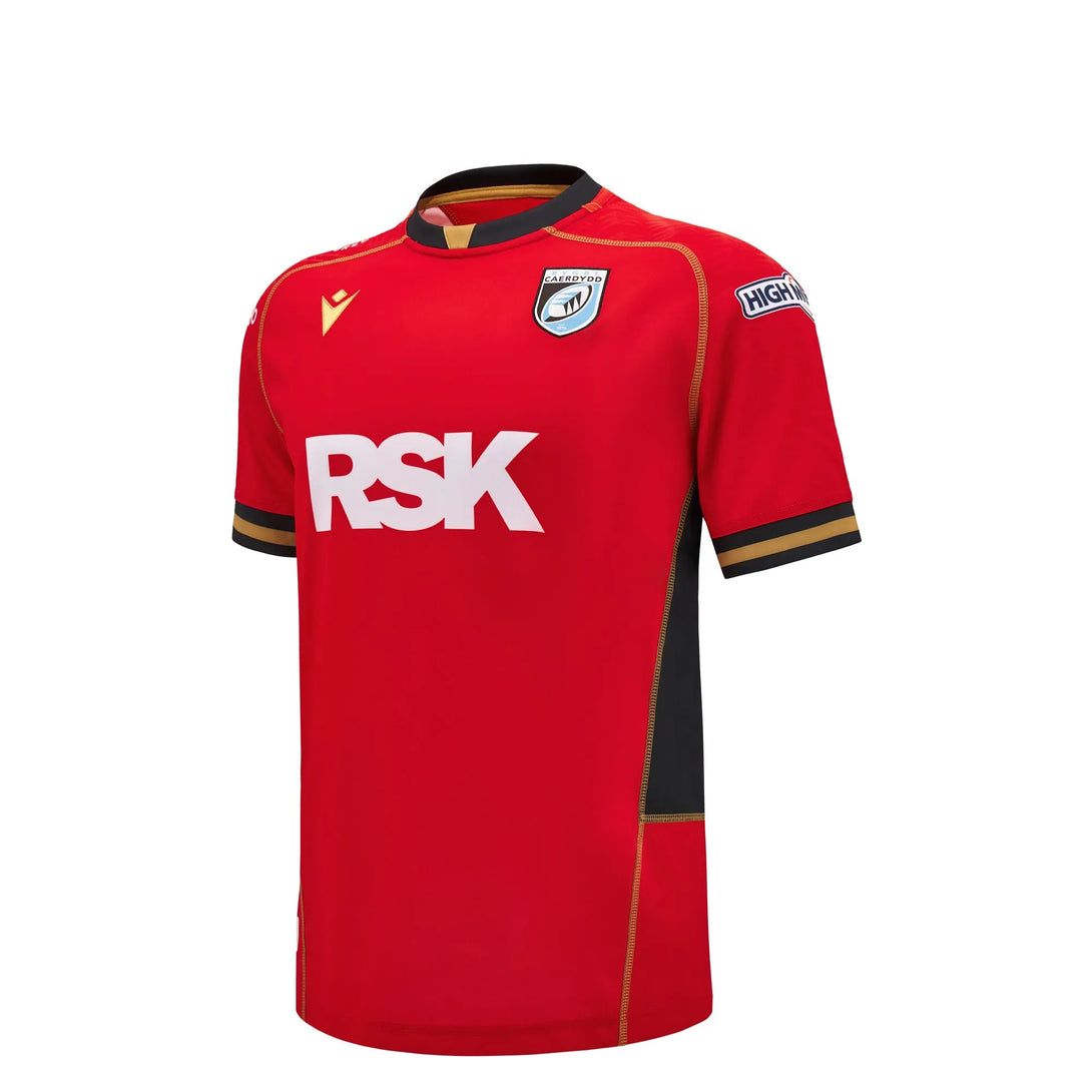 Macron Cardiff Rugby 2024/25 Kids Away Rugby Shirt