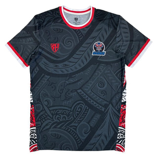 Taiaha Fighting Maoris Mens Training Tech T-Shirt