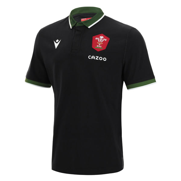 Macron Wales WRU 21/23 Alternate Cotton Rugby Shirt