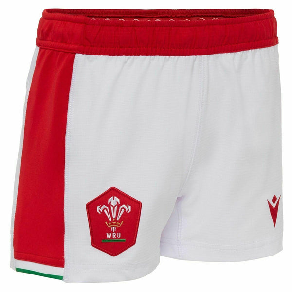 Rugby Heaven Wales Home Short Kids - www.rugby-heaven.co.uk